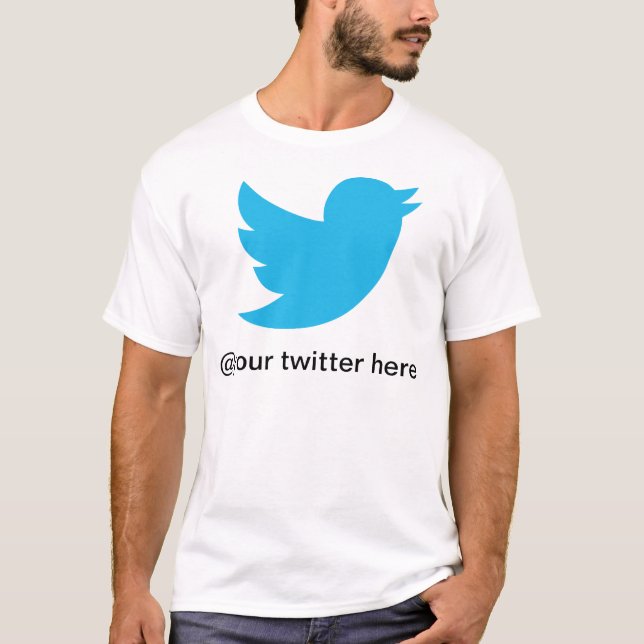 Customized Twitter Tee! T-Shirt (Front)