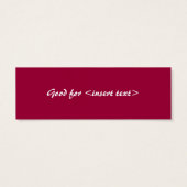 Customized Valentine's Day Coupons (Back)