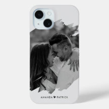 Customized Valentines Day Modern Photo Couple