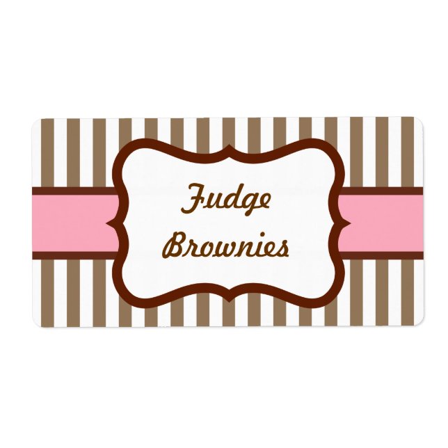 Customized Vintage Bakery Labels (Front)
