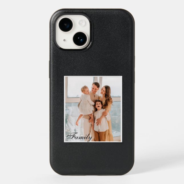 customized Vintage typography iPhone Case (Back)