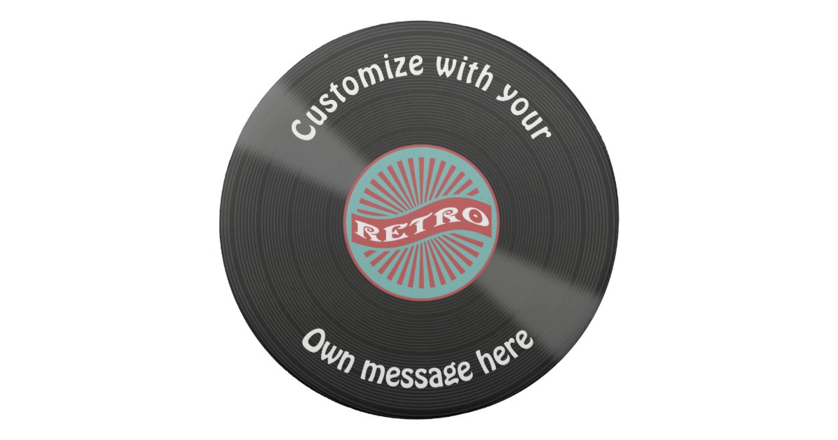 Customized Vinyl Record Eraser Zazzle