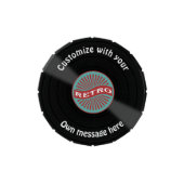 Customized Vinyl Record Jelly Belly Tin (Top)