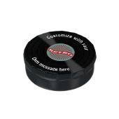 Customized Vinyl Record Jelly Belly Tin (Side)