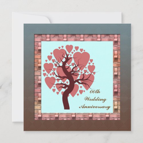 Customized Wedding Anniversary Party Invitation