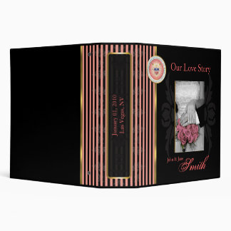 Customized Wedding/Anniversary/Special Occasion 3 Ring Binder
