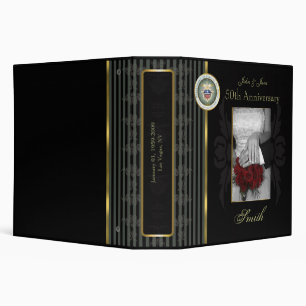 Customized Wedding/Anniversary/Special Occasion 3 Ring Binder