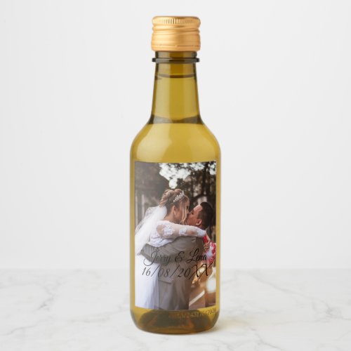 Customized Wedding Bottles Wine Label