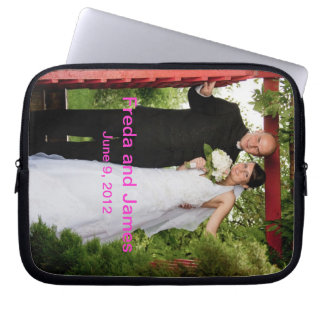 Customized Wedding Laptop Sleeve