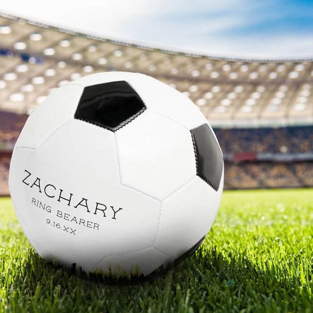 Customized Wedding Ring Bearer Keepsake Soccer Ball (Customized Wedding Ring Bearer Keepsake Soccer Ball)
