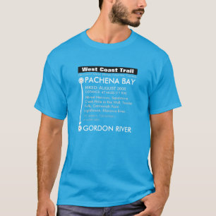 Customized West Coast Trail, Vancouver Island T-Shirt