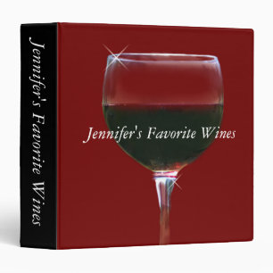 Customized Wine Binder