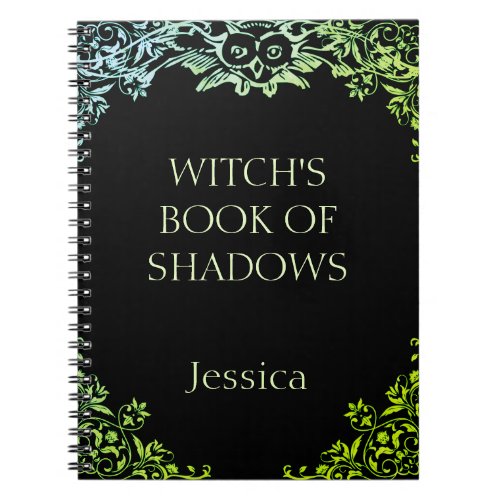 Customized Witches Book Of Shadows 