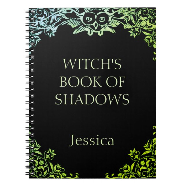 Customized Witches Book Of Shadows  (Front)