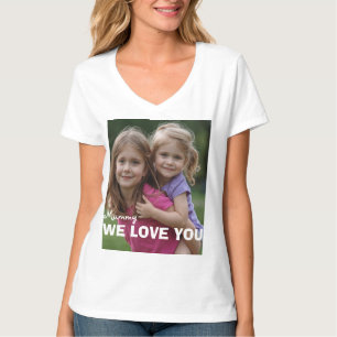 Customized with 2 and text T-Shirt