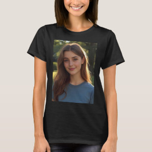 Customized with two photos T-Shirt
