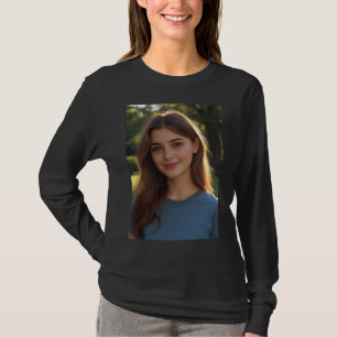 Customized with two photos T-Shirt