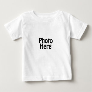 Customized With Your Favorite Photo Baby T-Shirt