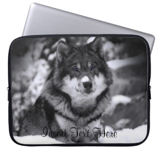 Customized Wolf Laptop Case