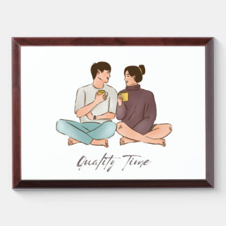 "Customized wooden plaque" Award Plaque