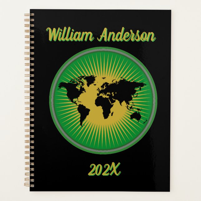 Customized World Planner (Front)