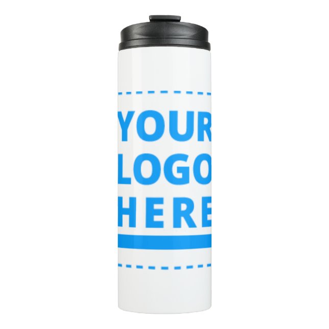 Customized Your Logo Here Create unique product pe Thermal Tumbler (Front)