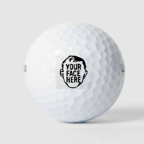 Customized Your Logo Here Golf Balls
