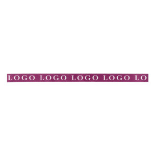 CUSTOMIZED YOUR OWN LOGO SIMPLE STYLISH MODERN SATIN RIBBON