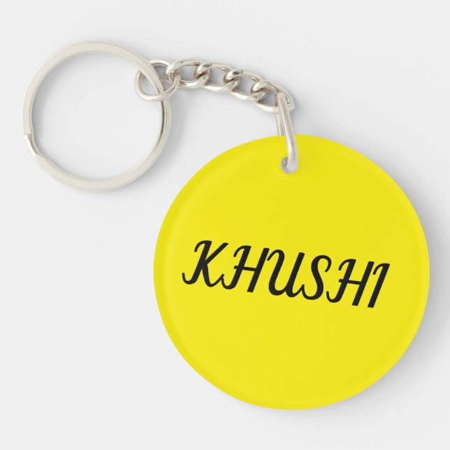 #CustomKeychains #ZazzleFinds #PersonalizedGifts  Keychain (Front)
