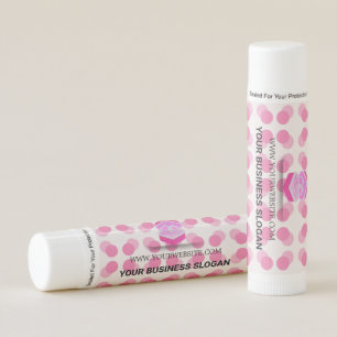 Custompink Lip Balm with Company Logo Paraben Free