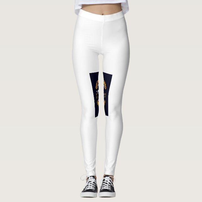 CustomTees #TrendyTshirts #GraphicTees #CasualWear Leggings (Front)