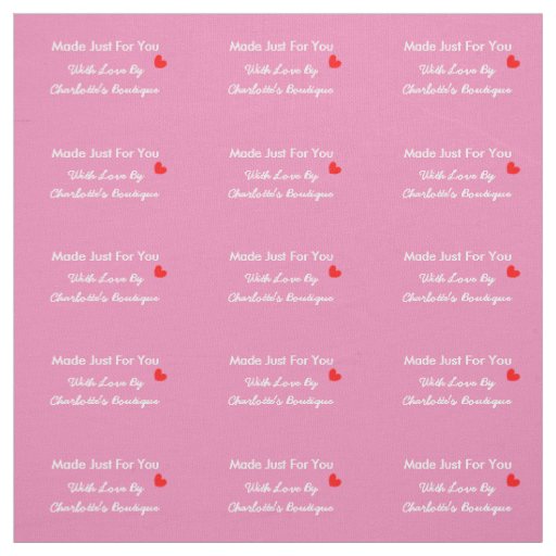 Cut And Sew Craft Business Sewing Labels Fabric