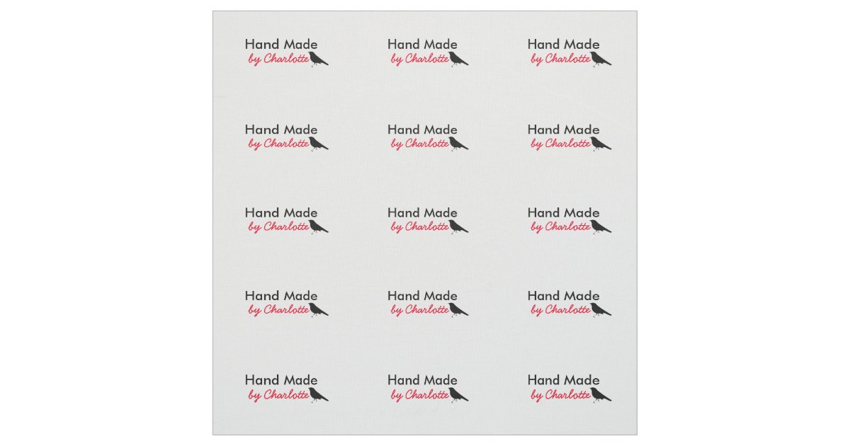 Cut And Sew Craft Personalized Sewing Labels Fabric