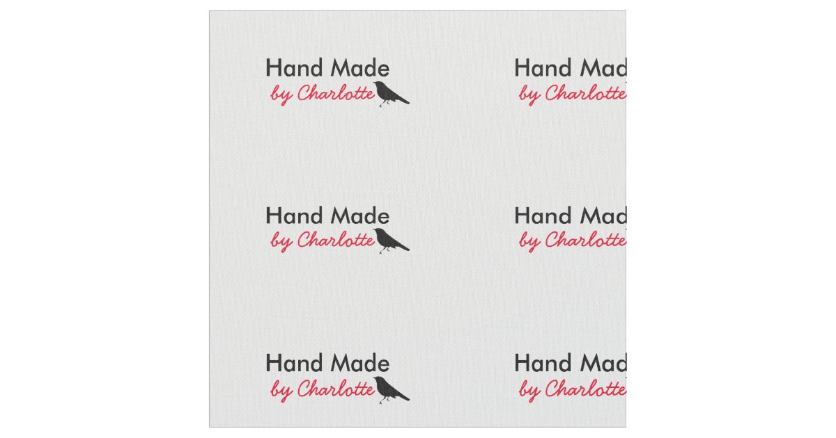 Cut And Sew Craft Personalized Sewing Labels Fabric