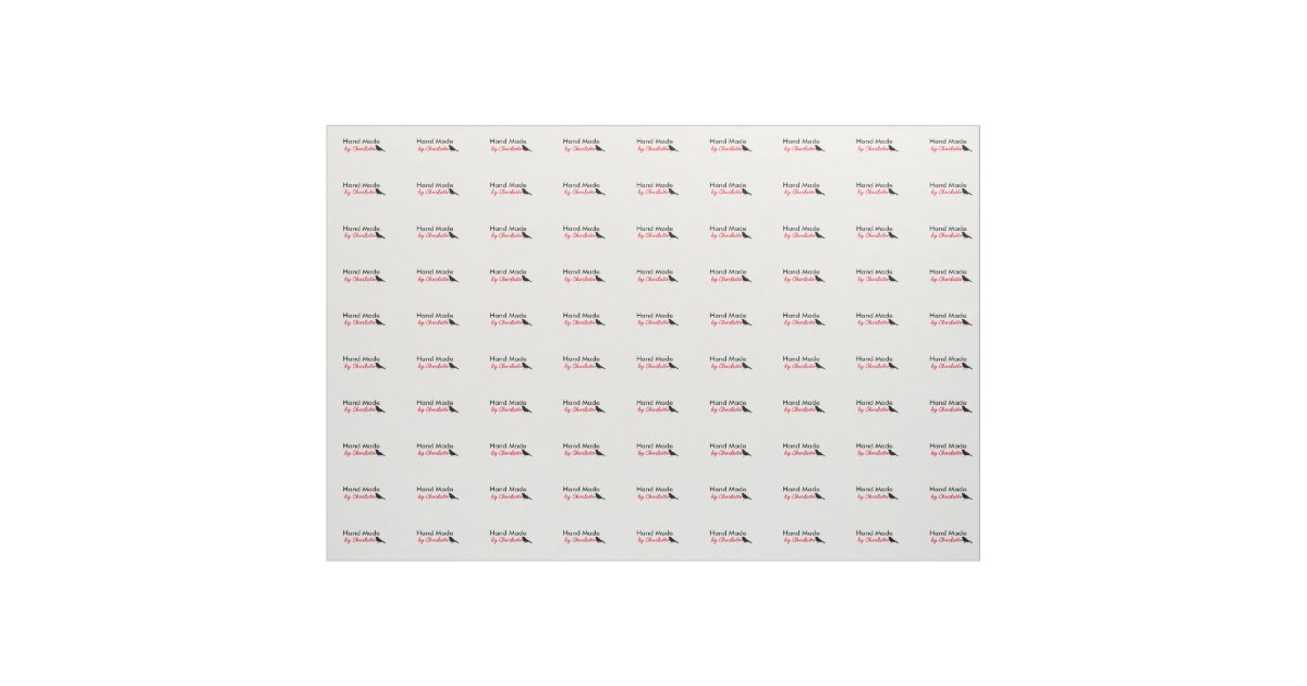 Cut And Sew Craft Personalized Sewing Labels Fabric | Zazzle