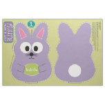 Cut and Sew Customized Easter Bunny Stuffed Animal Fabric