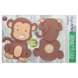 Cut and Sew: Jungle Monkey Fabric