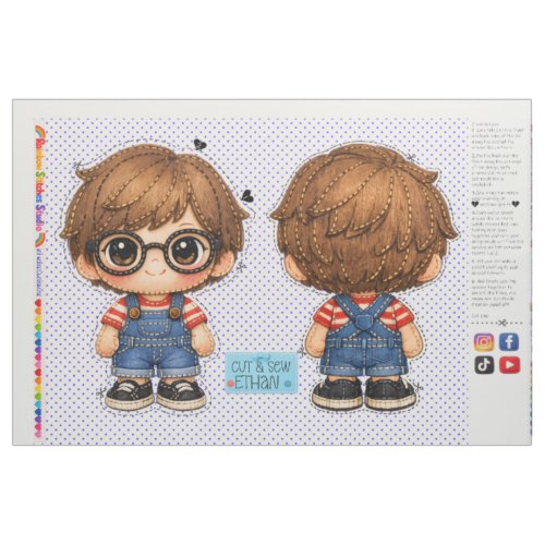 Cut and Sew - kids beginner sewing project Fabric