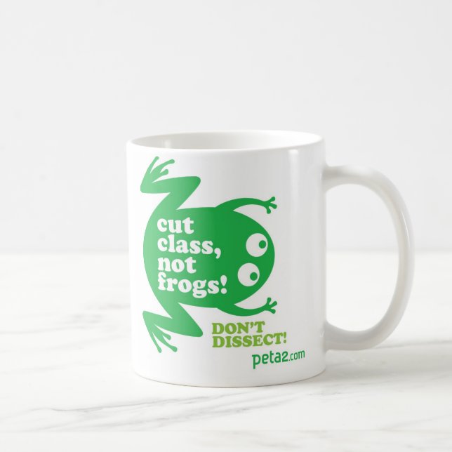 Cut Class, Not Frogs Mug (Right)