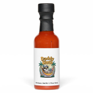 Cut Daddy Sloth Father Hot Sauces