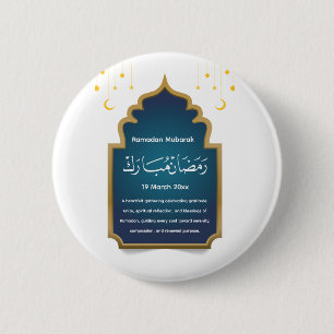 Cut Eid Mubarak Button