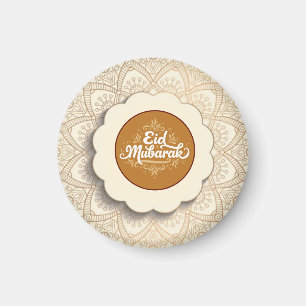 Cut Eid Mubarak Magnet
