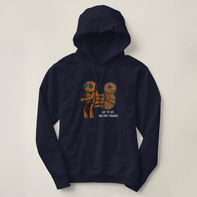 Cut 'em off hoodie (Design Front)