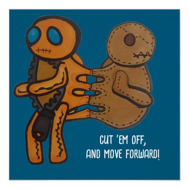 Cut 'em off poster (Front)