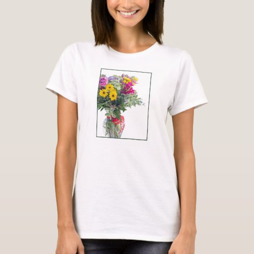 Cut Flower Bouquet T_Shirt