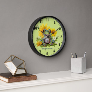 Cut frog lovers add name clock