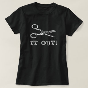 Cut It Out Scissors T-Shirt