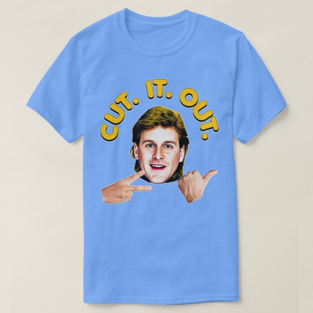 CUT IT OUT Uncle Joey T-Shirt (Design Front)