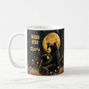 Cut Mama Bear Personalized Coffee Mug