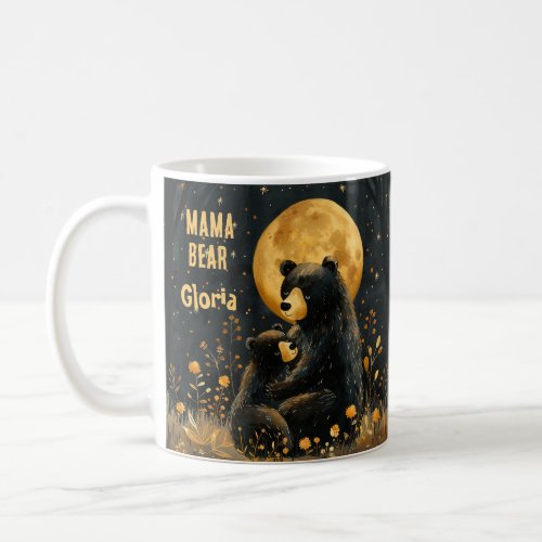 Cut Mama Bear Personalized Coffee Mug